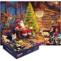 Miniatyrbillede 1 af 5: Julekalender Jigsaw Puzzle 1000 Brikker Jule Nedtælling Jigsaw Puzzle Blind Box Legetøj