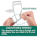 Miniatyrbillede 2 af 6: Justerbar Vaskemaskine Vaskeafløbsslange Holder Krog, Vask Tub Slange Guide Clip, Universal Utility Sink Slange Klemme, 304 Rustfrit Stål