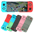 Miniatyrbilde 9 av 11: Teal Rød Trådløs Bluetooth-kontroller med Type-C, Kompatibel med PS4, iOS, Android, Switch og PC