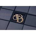 Miniatyrbillede 5 af 5: Nøglering med Guld Bogstav A-Z til Kvinder Taske Charms Pung Charms Til Håndtasker Metal Alphabet Initial Letter Nøglering D