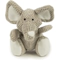 Miniatyrbillede 1 af 6: Checkers Elefant Squeaky Plush Hundelegetøj, Chew Guard Teknologi - Grå, Stor