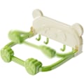 Miniatyrbillede 1 af 6: Badeværelsesvask Holder - ABS Sugeskål Foldbar Badeværelsesvask Holder, Med Kroge Pot Dæk Stativ Til Badeværelse Håndklæde Ingen Punch