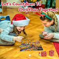Miniatyrbillede 2 af 6: Sent fra Sverige Puslespil Julekalender 2024, 1008 puslespilsbrikker 24 dage Pejs Pejs Puslespil - Jule-nedtælling Jul...