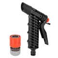 Miniatyrbillede 1 af 9: 2 tilstande vandspray pistol hjem have vanding slange hydraulisk dyse dyse sort