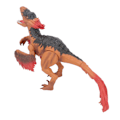 Pikkukuva 4 / 9: Realistinen dinosauruslelu Ääniefekti Koulutus Muovi Pyroraptor Toimintahahmo Pojille Lapsille Tyyppi 1 Style1