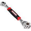 Miniatyrbilde 2 av 5: 48 i 1 Sokkelnøkkel, Rustfritt Stål Profesjonell Multifunksjonell Roterende Verktøy, 360 Graders Roterende Skiftenøkkel, Rotorstørrelse 8mm Rotor size 8mm