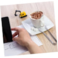 Miniatyrbillede 3 af 7: 6 stk. Is Tænger Sukkertænger Is Pincet Is Klip Tænger Kubisk Sukker Tong Klip Klemme Is Kaffe Tænger Mad Servering Klip Rustfrit Klip Brød Klip Blank