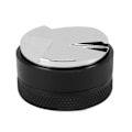 Miniatyrbillede 4 af 9: 304 Rustfrit Stål Kaffe Dispenser Kaffe Nivellerings Tamper Kaffe Dispenser Værktøj Sort 3mm black 53 mm Heavy