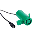 Miniatyrbillede 6 af 9: Amfibisk nedsænkelig pumpe Hmax 9 M 500 L/h Flow Pond Land Vanding 12V DC Grøn