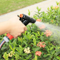Miniatyrbillede 2 af 9: 2 tilstande vandspray pistol hjem have vanding slange hydraulisk dyse dyse sort
