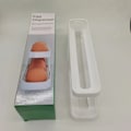 Miniatyrbild 1 av 5: Äggbehållare för kyl, äggdispenser, ägghållare, äggförvaring för 12-14 ägg, dubbla lager, organizer för kök White