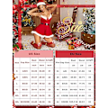 Miniatyrbild 5 av 5: Julunderkläder för kvinnor Sexig Santa Underkläder Set Babydoll Chemise Nattkläder Plus Size Underkläder S-3XL M