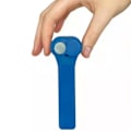 Miniatyrbild 1 av 4: Kul dragkedja rep launcher propeller dragkedja rep controller elektrisk leksak blå blue