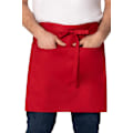 Miniatyrbillede 4 af 7: Unisex Halv Bistro Server Forklæde Red