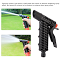 Miniatyrbillede 9 af 9: 2 tilstande vandspray pistol hjem have vanding slange hydraulisk dyse dyse sort