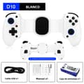 Miniatyrbillede 7 af 10: D10 Sort Trådløs Spilcontroller Kompatibel med Switch, Android, iOS og Tablet, Multiplatform Streaming Gamepad