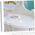Miniatyrbilde 7 av 7: 8 stk. Tilspissede Ring Display Stativ Ringbrakett Dekorativ Display Stativ Hånd Smykkeholder Smykke Stativ Bryllupsring Display Kjegle Ringholder for Smykke
