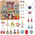 Miniatyrbillede 1 af 5: Adventkalender  Pige Charm Armbånd Fremstillingssæt Til Børn Jule Nedtælling Kalendere Advent Gave Smykker Adventkalender