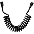 Miniatyrbillede 1 af 5: Bruseslange PVC Bruseslange 1,5 m, 360° Anti-Twist og Anti-Kink Bruseslange med Messingforbindelse, Univ