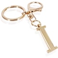 Miniatyrbillede 1 af 5: Nøglering med Guld Bogstav A-Z til Kvinder Taske Charms Pung Charms Til Håndtasker Metal Alphabet Initial Letter Nøglering I