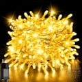 Miniatyrbilde 1 av 7: Julelys Utendørs Innendørs 20 m 200 LED Julelelys Strømdrevet med Pluggtimer, 8 Moduser IP65 Vanntette Julelelys for Hage Jul