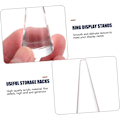 Miniatyrbilde 4 av 7: 8 stk. Tilspissede Ring Display Stativ Ringbrakett Dekorativ Display Stativ Hånd Smykkeholder Smykke Stativ Bryllupsring Display Kjegle Ringholder for Smykke