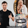 Miniatyrbilde 4 av 6: Initialarmbånd for kvinner, Strømper for tenåringer, bestevenninne-fødselsdagsgaver, eksamen, justerbare bokstaver A-Z flettede armbånd A style
