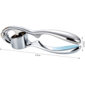 Miniatyrbillede 3 af 6: Ingefærknuser Saftpresser Hvidløgs Rivjern Hvidløgshakker Hård Hvidløgsknuser Manuel Saftpresser Ingefærhakker Manuel Hvidløgshakker Metal Hvidløgshakker L Blue Size 1