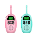 Miniatyrbild 1 av 5: 2-pack laddningsbara barnwalkie-talkies, lång räckvidd 22 kanaler 2-vägs radio barnleksakspresent för 3-12 år gamla pojkar flickor småbarn