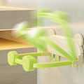 Miniatyrbillede 5 af 6: Badeværelsesvask Holder - ABS Sugeskål Foldbar Badeværelsesvask Holder, Med Kroge Pot Dæk Stativ Til Badeværelse Håndklæde Ingen Punch