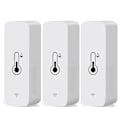 Miniatyrbillede 1 af 5: 3x Tuya Wifi Temperatur- og Luftfugtighedssensor Indendørs Termometer Hygrometer