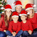 Miniatyrbild 6 av 6: Tomtehattar i Bulk för Vuxna, 12 st Julklappar för Vuxna, Universal Passform Plus Storlek, Perfekta Julfesttillbehör 24 st 24pcs-13"x15"