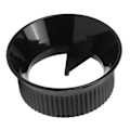 Miniatyrbillede 2 af 9: Kaffefordeler til seks personer, stænksikker doseringsbeholder og pulverring, egnet til enkelt- og dobbeltventilkaffeudstyr, sort 300 ml Black 300ml