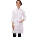 Miniatyrbillede 1 af 7: Unisex Halv Bistro Server Forklæde White