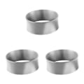 Miniatyrbild 3 av 5: 1/2/3/5 58mm kaffedoseringsringar för espressodoseringstratt Silver 75.3x29mm 3Set