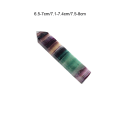 Miniatyrbild 5 av 5: 1/2/5 sten naturlig fluoritstav för heminredning – Lägg till As Shown 7.1-7.4cm 1Set