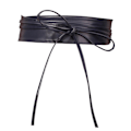 Miniatyrbild 1 av 5: 1/2/3/5 Dam Charm Midjeband Bred underbyst Cosplay Strechy rosett Dark Blue Type C 1Set