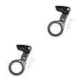 Miniatyrbild 4 av 5: 1/2/3 Universal Kedjeguide i aluminiumlegering för MTB-cykel Axis black 2PCS