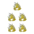 Miniatyrbild 1 av 5: 1/2/3/5 Ice Specialeffekt Action Figur Visa modelleffekt Yellow 11 x 12cm 5Set