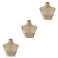 Miniatyrbild 1 av 5: 1/2/3/5 Body Chain Multi lager En Shoulder Smycken Tofsar Golden 3Set