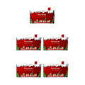 Miniatyrbild 1 av 5: 1/2/3/5 standardstorlek och väderbeständig printed fjäder YTYH2309094 5Set