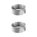 Miniatyrbild 3 av 5: 1/2/3/5 58mm kaffedoseringsringar för espressodoseringstratt Silver 75.3x29mm 2Set