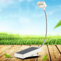 Miniatyrbild 4 av 5: 1/2/5 Bärbar Solar LED-bordslampa Justerbar bordslampa 1Set