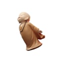 Miniatyrbild 1 av 5: 1/2/3 Söt Buddha Staty Monk Figurine Ornament Little för stand open hands height 10cm 1Set