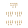 Miniatyrbild 1 av 5: 1/3/5 Loose Spacer Beads DIY Handmade För Charms Smyckestillverkning 5Set