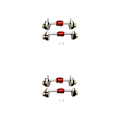 Miniatyrbild 3 av 5: 1/2/3 2st Legering CR18P Portalaxlar för Hobby Plus 1/18 CR18P Silver 2Set