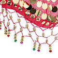 Miniatyrbild 4 av 5: 1/2/3 Magdanskostymer BH Halter Top Sequin Performance Rosy 1Set