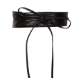 Miniatyrbild 3 av 5: 1/2/3/5 Dam Charm Midjeband Bred underbyst Cosplay Strechy rosett Black Type C 1Set