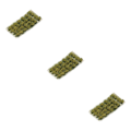 Miniatyrbild 1 av 5: 1/2/3/5 Miniature Cluster För Grass Grass Tufts Scenery Model Withered Yellow 3Set