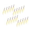 Miniatyrbild 1 av 5: 1/2/3/5 20 stycken Fiskedrag Verklighetstrogna fiskedrag Reflekterande Gold S 1Set